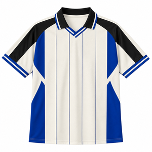 Camisetas de Fútbol Retro Personalizadas al por Mayor, Camisetas de Fútbol Vintage, Uniformes de Equipo Personalizados por Sublimación OEM, 100% Personalizables - Product Image 2