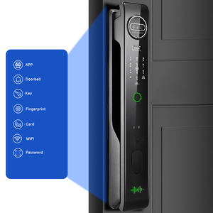 Sang trọng bz2 tuya wifi thông minh khóa cửa Video intercom tự động vân tay thẻ chìa khóa truy cập cho khách sạn biệt thự căn hộ - Product Image 3