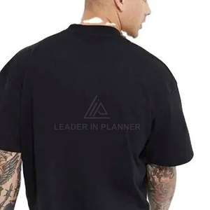 เสื้อยืดทรงบ็อกซี่แขนสั้นผู้ชาย ดีไซน์ใหม่ คุณภาพสูง ผ้าฝ้าย 100% ระบายอากาศ แห้งเร็ว ขายส่ง - Product Image 5