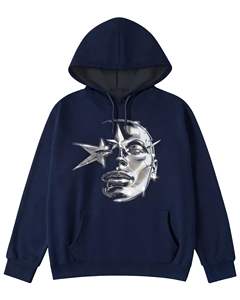 Sweat-shirt oversize pour homme, style streetwear décontracté, vêtements de sport, tissu épais de qualité supérieure, style pull. - Product Image 1