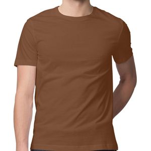 Camisetas personalizadas 100% algodón para hombre, corte regular, transpirables, manga corta, secado rápido frontal, anti-UV, transpirables, OEM, ODM - Product Image 4