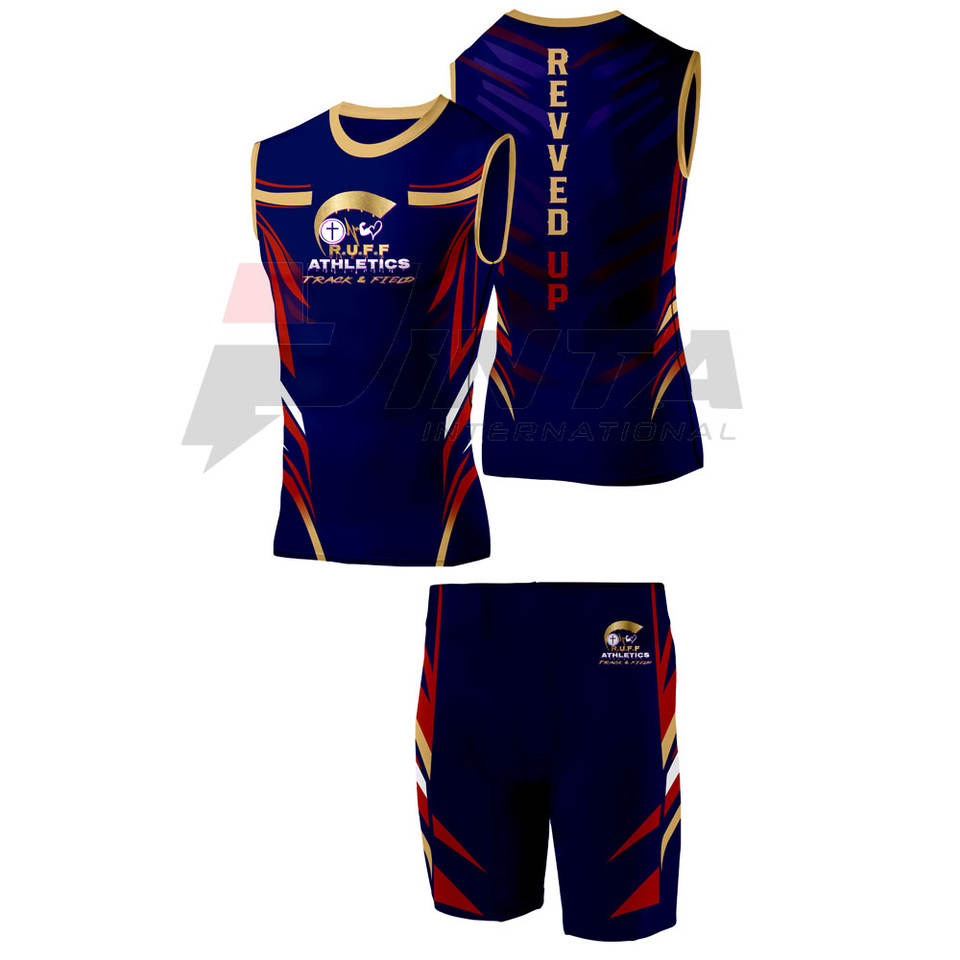 Field Reporter Sample Factory Manufacturing Comfortable Track & Field Uniform Breathable ...