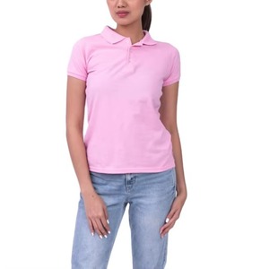 Polo de golf respirant pour femmes en gros, chemises à col vierges personnalisées pour femmes, fournisseur OEM de hauts de tennis à manches courtes pour femmes - Product Image 1