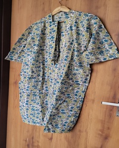 Nouvelle Robe Kimono Imprimée à la Main en Coton Floral Respirant à Manches Longues – Vêtement de Nuit pour Femme – Fournisseur en Gros - Product Image 3