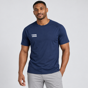 เสื้อยืดคอกลมแขนสั้นผู้ชาย พิมพ์โลโก้ตามสั่ง ผ้าฝ้าย 100% 200 GSM ทรงแร็กแลน ขายส่ง รับผลิตแบรนด์ส่วนตัว - Product Image 2