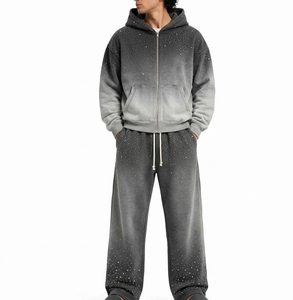 Conjunto de Chándal de Jersey para Hombre de Marca Privada con Pantalones a Juego para Compradores de Boutiques en EE. UU. - Product Image 2