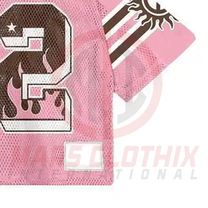 Último Diseño de Camisetas de Fútbol Americano con Logotipo Juvenil, Camiseta de Fútbol Americano de Malla de Alta Calidad para Uso en Equipo - Product Image 6