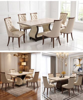 Meubles d'hôtel de Style américain, chaise de Restaurant Vintage gris rembourré