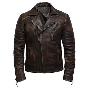 Veste en cuir pour homme à prix de gros, modèle 2026, tendance, imperméable, respirante, style urbain, confortable pour l'hiver, dernière collection - Product Image 1