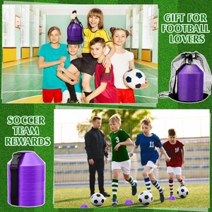 กรวยฝึกซ้อมฟุตบอล HDPE PVC คุณภาพสูง แบบกำหนดเอง สำหรับการฝึกความเร็วและความคล่องตัวบนสนาม - กรวยขายส่ง - Product Image 4