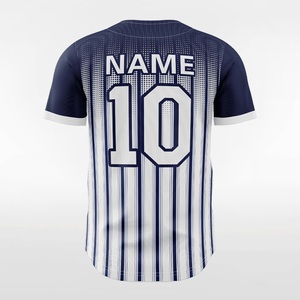 OEM Breathable Quick Dry Printed 100% Polyester <b>Custom</b> Baseball Jersey for Men V-neck Crop Top with <b>Custom</b> Colors & Logo - Product Image 3