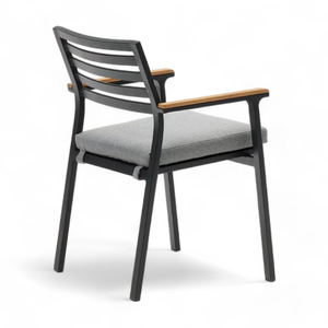 ชุดเฟอร์นิเจอร์สวนไม้สัก ดีไซน์ทันสมัย สำหรับตกแต่งเฟอร์นิเจอร์กลางแจ้ง - Product Image 4
