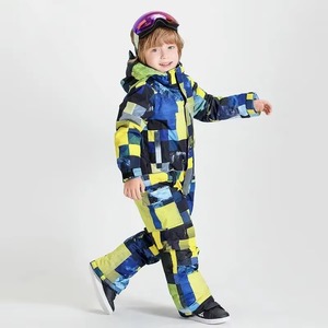 Nouvelle combinaison de ski chauffante à capuche zippée pour enfants, respirante, imperméable, à séchage rapide, unisexe, pour activités de plein air, ski, sports de neige, enfants - Product Image 3