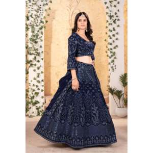 Hermoso último diseñador Lehenga Choli con elegante bordado para vestidos de fiesta - Product Image 2