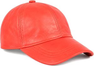 Gorra de Béisbol de Cuero Auténtico Vintage de 6 Paneles con Visera Curva, Gorra de Cuero Premium, Proveedor de Gorras de Moda Urbana - Product Image 5