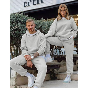 Conjunto Deportivo de Algodón para Hombre, Sudadera con Capucha y Pantalones Jogger, Ropa Deportiva Informal para Correr, Uso Diario, Moda - Product Image 6