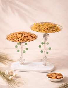 Cuenco de Aluminio para Frutos Secos, Recipiente Decorativo de Metal para Nueces, Bocadillos y Dulces, Accesorio Duradero para Fiestas - Product Image 3