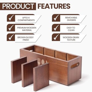 ที่วางอุปกรณ์ครัวไม้มะม่วง ชั้นวางของในครัว ขายส่ง - Aqdus Saleem - Product Image 6
