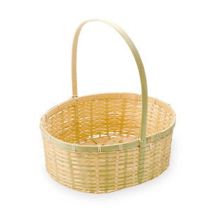 Bamboo <b>basket</b> for storage fruit wine bottle best seller handcrafted natural <b>weave</b> flower <b>baskets</b> - Product Image 2