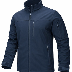 HAPPY HORSE, Chaqueta Softshell para Hombre, Personalizada, de Exterior, Transpirable, Impermeable, con Capucha, Cómoda, Elegante y Casual, en Oferta - Product Image 1