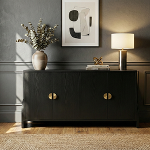 Étagère rectangulaire moderne en placage de chêne massif MDF durable du Vietnam, garantie 1 an, meubles de salon écologiques - Product Image 3