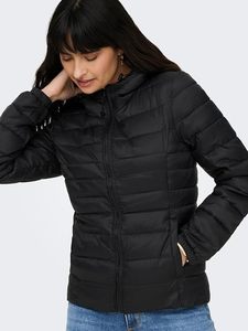 Women's Lightweight <b>Packable</b> Hooded Winter Quilted Puffer <b>Jacket</b> with Detachable Hat & Sleeves Water Resistant Polyester/Cotton - Product Image 4