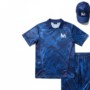 Wholesale Mens Cricket Uniform Custom Logo Sublimated Cricket Apparel Quick Dry Polyester Cricket Training Suit Factory - Product Image 3