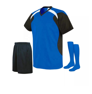 Shorts et maillot de netball personnalisés avec logo sur mesure pour l'entraînement au football unisexe - 100% coton, séchage rapide - Product Image 6