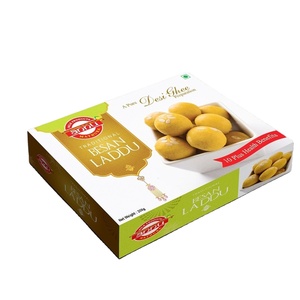 Caja de embalaje Laddu de lujo hecha a mano impresa colores personalizados con logotipo a granel cantidad con precio barato de la India - Product Image 2