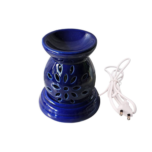 Luxury <b>Ceramic</b> Electric Aroma <b>Diffuser</b> | Handcrafted Essential Oil Burner for Aromatherapy Home Spa Wellness Decor Gift Premium - Product Image 1