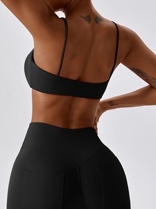 Soutien-gorge de yoga pour femmes avec maintien extensible doux pour des exercices et mouvements confortables tout au long de la journée - Product Image 2