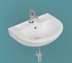 18"X14" SIZE IN SCALA MODEL WITH ROUND & SQUARE DESIGN IN WASH <b>BASIN</b> 450X350mm SIZE - Product Image 2