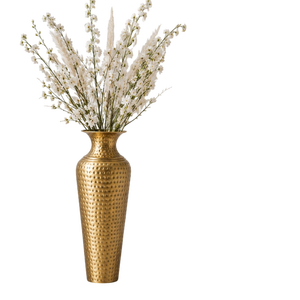 Vase Moderne en Laiton Doré pour Décoration de Table – Idéal pour la Saint-Valentin, pour Arrangements Floraux et Utilisation en Hôtellerie - Product Image 4