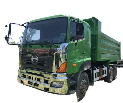 ใช้ Hino 700การถ่ายโอนข้อมูลรถบรรทุกรถดั๊มพ์ในการขายร้อน