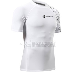Vêtements d'arts martiaux en promotion, rashguard BJJ, design personnalisé, matière durable, rashguard BJJ pour hommes - Product Image 3