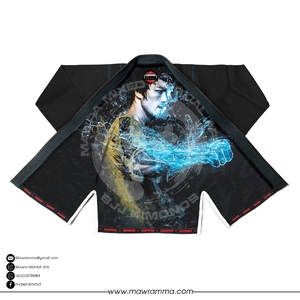 ชุดยิวยิตสู Mawra Flexible BJJ Gi ผ้าคอตตอนผสมยืดหยุ่น น้ำหนักเบา ระบายอากาศได้ดี ชุดฝึกซ้อมสำหรับผู้ใหญ่ ผลิตโดย Mawra - Product Image 5