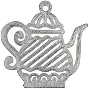 2 Piezas de Salvamanteles de Hierro Fundido Negro Mate con Diseño de Telaraña, Resistentes al Calor, para Ollas, Sartenes y Hornillos, Salvamanteles Decorativos con un Elegante Diseño - Product Image 5