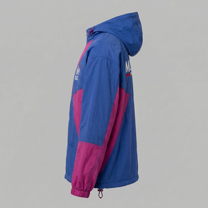 Custom Logo Unisex <b>Winter</b> Hooded Coated <b>Jacket</b> <b>Waterproof</b> Lightweight Streetwear Premium Windbreaker - Product Image 3