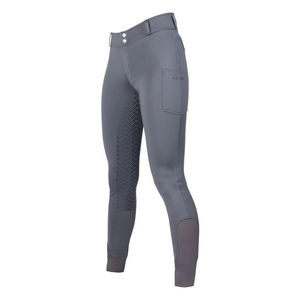Horse Riding Breeches for Men Women Slim Fit Stretch Breathable Equestrian Pants Full Seat <b>Knee</b> <b>Patch</b> Silicone Grip Hook Loop - Product Image 3