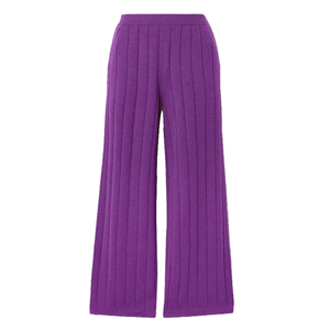Pantalones de algodón acampanados informales para mujer Los mejores precios en pantalones de chándal lavados Tela de lona 100% - Product Image 3
