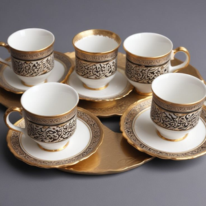 Tazas de Cerámica Terracota Hechas a Mano para Té y Café |   Apto para lavavajillas, ecológico y tradicional |   Personalizable para uso doméstico - Product Image 3