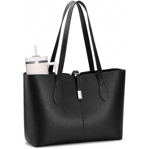 <b>Women</b>’s 15.6-Inch <b>Laptop</b> <b>Tote</b> Bag, Work Handbag with Removable <b>Laptop</b> Sleeve, Large Capacity Office Shoulder Bag - Product Image 1