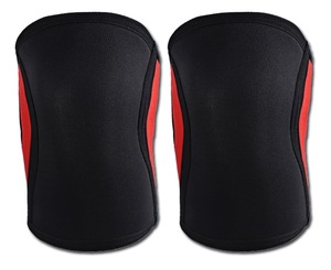 Genouillères de compression souples en néoprène GAF Custom 7 mm pour l'entraînement, la musculation et la protection des genoux en salle de sport – Qualité professionnelle - Product Image 3
