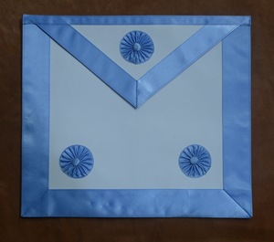 Delantal Masónico de Maestro Masón, Rito Francés, Ritos Modernos - Product Image 3