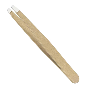 Ensemble de pinces à épiler professionnelles en acier inoxydable, étui à ciseaux, doré, luxueux, durable, 4 pièces, pointe pointue, léger, écologique - Product Image 4