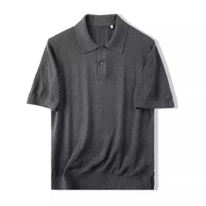 เสื้อโปโลสำหรับผู้ชายเสื้อคอตตอนสีพื้นแบบพรีเมี่ยมมาใหม่สีพิเศษ - Product Image 1