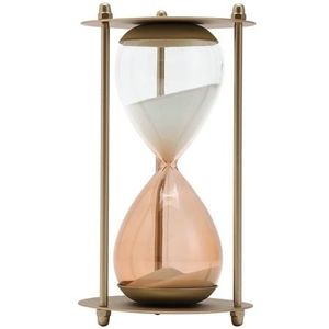 Reloj de Arena de Lujo de Latón Hecho a Mano, Elegante Reloj Decorativo para Oficina, Escritorio, Hogar, Mesa, Colección de Regalos Exclusivos - Product Image 1