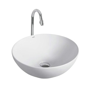 Hot Exclusive Sale on 100% Genuine Quality Latest Design Stylish Environment Friendly White Table Top Wash <b>Basin</b> at Good Price - Product Image 1