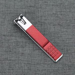 MORJE Surgical 10 In 1 Stainless Steel <b>Nail</b> <b>Kit</b> With Case Portable Manicure Tools For Adults Classic Style Red Handle - Product Image 4