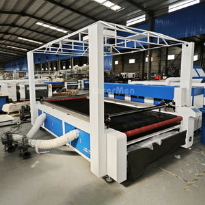 ราคาโรงงาน เครื่องตัดเลเซอร์ผ้า CO2 สำหรับพรม หนัง ลูกไม้ เครื่องตัด CNC ความแม่นยำสูง ป้อนอัตโนมัติ สำหรับงานตัดเย็บเสื้อผ้า 1825 180w 150w - Product Image 5